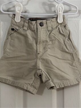 GAP Baby Boy Flat Front Khaki Shorts Light Tan with Pockets